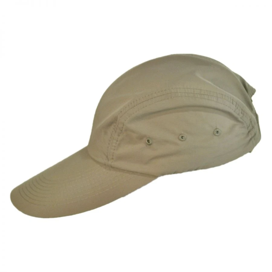 Torrey UPF 50+ Long Bill Adjustable Baseball Cap - Khaki 4 Torrey UPF 50+ Long Bill Adjustable Baseball Cap - Khaki - Image 2