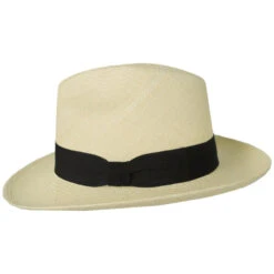 Brisa Grade 4 Panama Straw Fedora Hat 7 Brisa Grade 4 Panama Straw Fedora Hat -Novel Accessories 103972