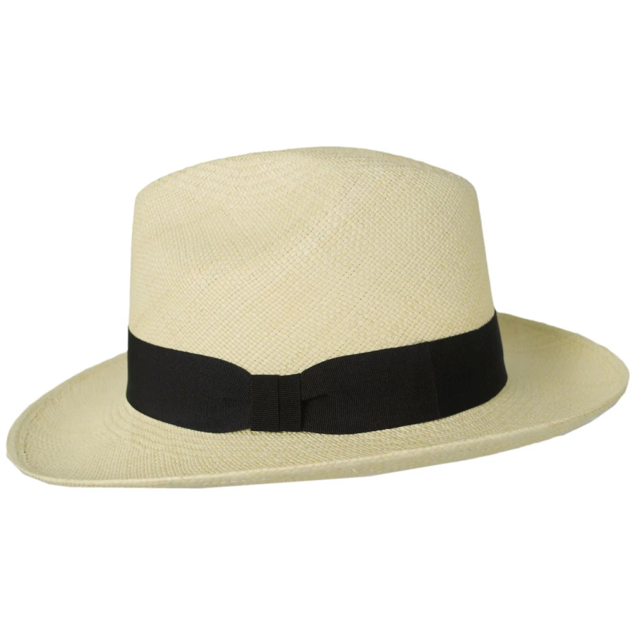 Brisa Grade 4 Panama Straw Fedora Hat 5 Brisa Grade 4 Panama Straw Fedora Hat - Image 3