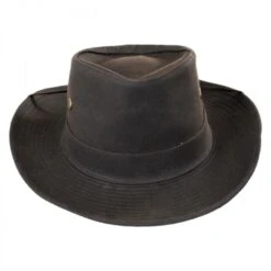 The McKenzie Waxed Cotton Outback Hat
