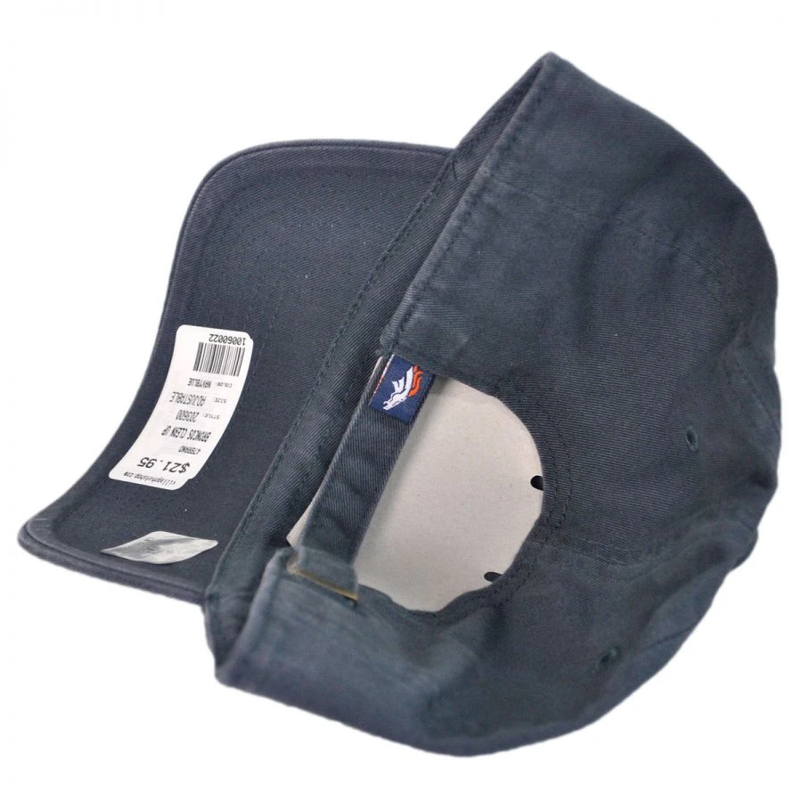'47 BRAND Denver Broncos NFL Clean Up Strapback Baseball Cap Dad Hat 5 '47 BRAND Denver Broncos NFL Clean Up Strapback Baseball Cap Dad Hat - Image 3
