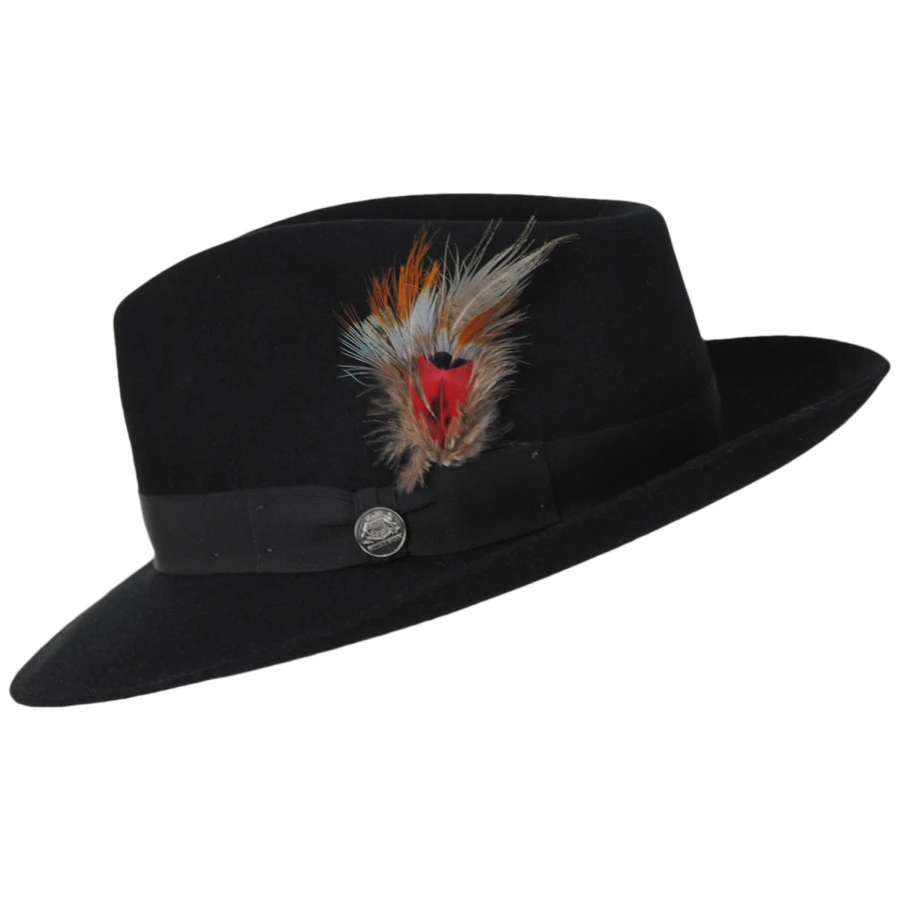 Stetson Chatham Fur Felt Fedora Hat 4 Stetson Chatham Fur Felt Fedora Hat - Image 2