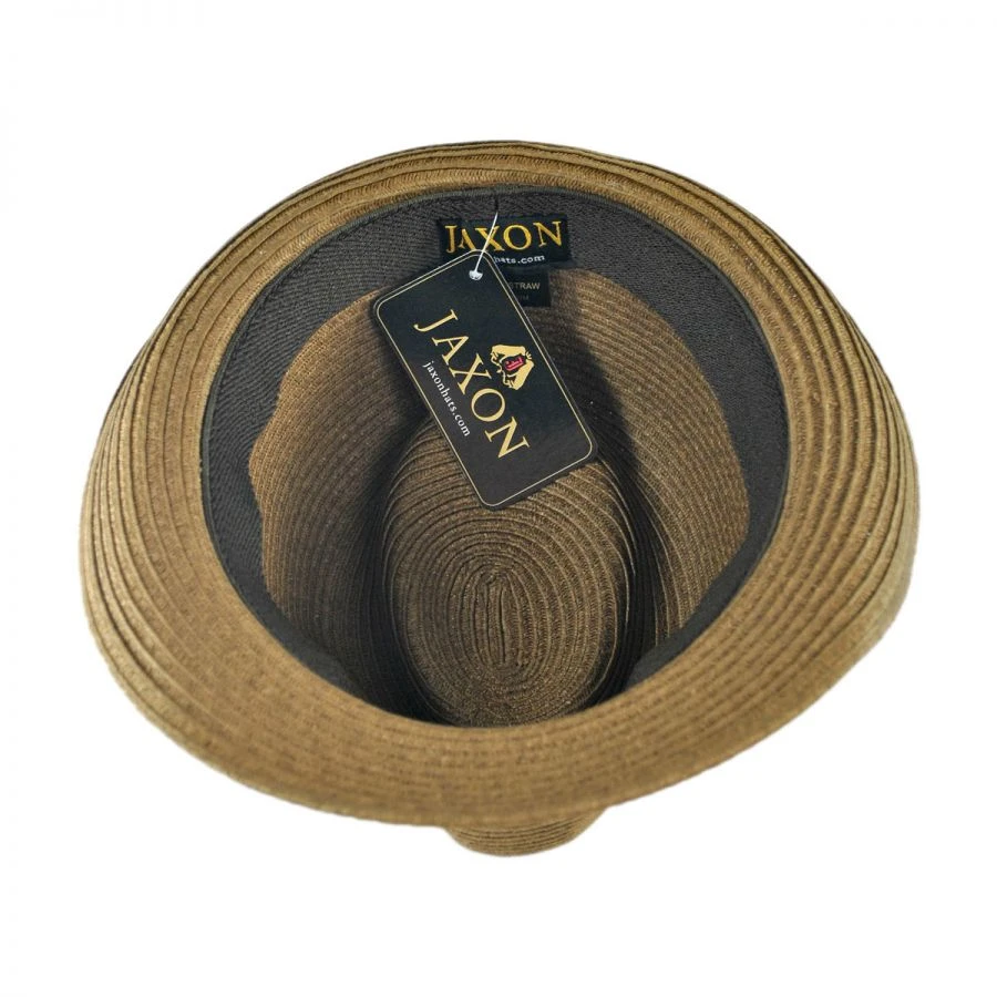 Ridley Toyo Straw Trilby Fedora Hat 5 Ridley Toyo Straw Trilby Fedora Hat - Image 3