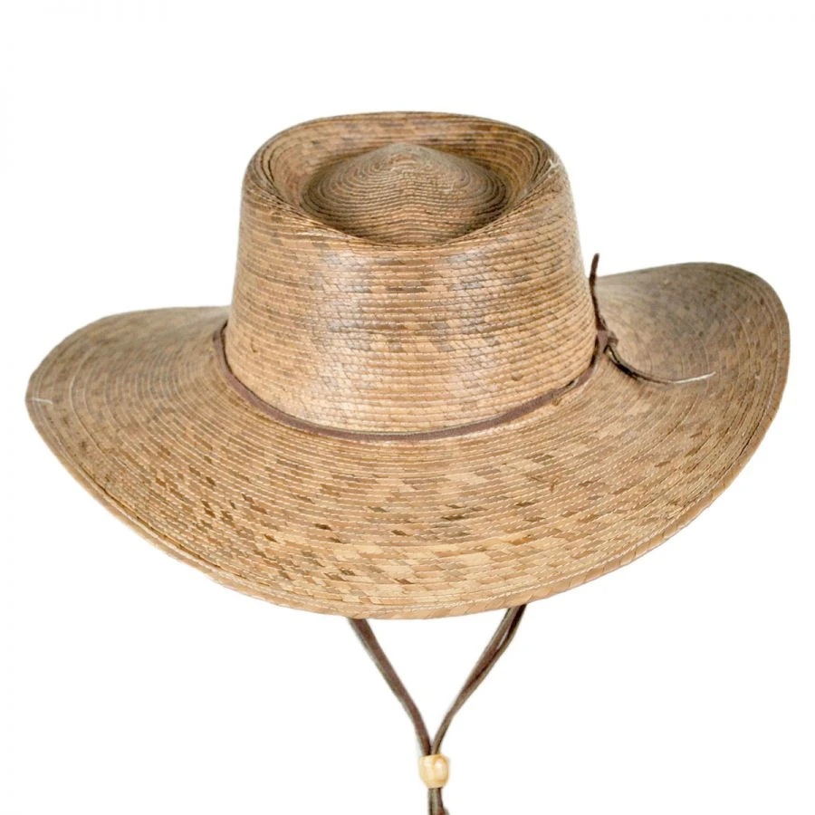 Outback Palm Straw Hat With Chincord 3 Outback Palm Straw Hat With Chincord