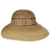 Laurel Lattice Palm Straw Facesaver Hat 2 Laurel Lattice Palm Straw Facesaver Hat -Novel Accessories 127802