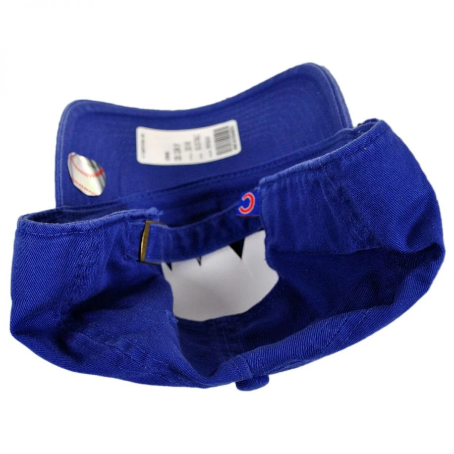 '47 BRAND Chicago Cubs MLB Clean Up Strapback Baseball Cap Dad Hat 5 '47 BRAND Chicago Cubs MLB Clean Up Strapback Baseball Cap Dad Hat - Image 3