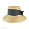 Somerset Palm Straw Cloche Hat -Novel Accessories 13298