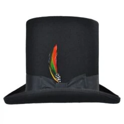 Stovepipe Wool Felt Top Hat