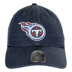 '47 BRAND Tennessee Titans NFL Clean Up Strapback Baseball Cap Dad Hat