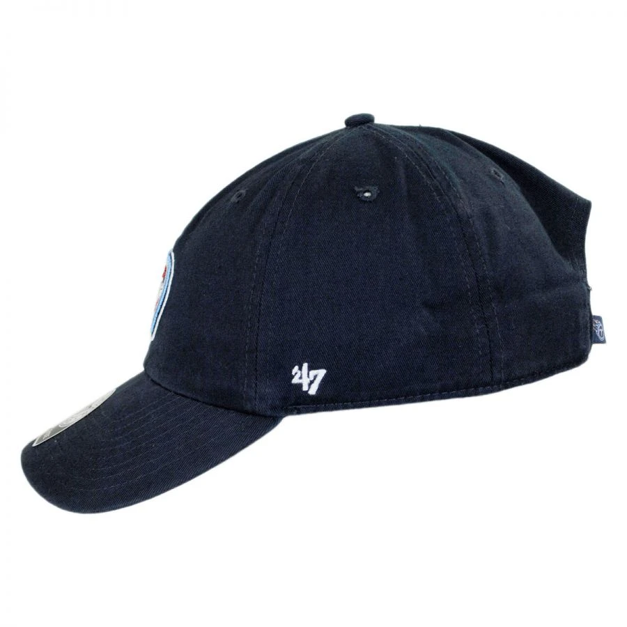 '47 BRAND Tennessee Titans NFL Clean Up Strapback Baseball Cap Dad Hat 4 '47 BRAND Tennessee Titans NFL Clean Up Strapback Baseball Cap Dad Hat - Image 2