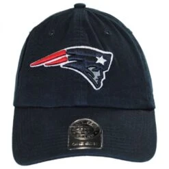 '47 BRAND New England Patriots NFL Clean Up Strapback Baseball Cap Dad Hat