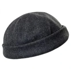 Six Panel Wool Skull Cap Beanie Hat -Novel Accessories 138351