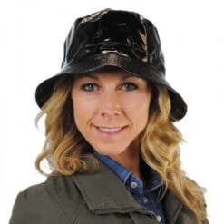Vinyl Rain Bucket Hat