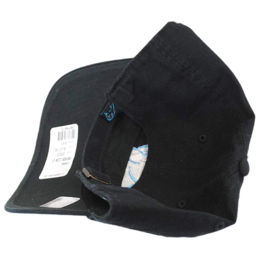 '47 BRAND Carolina Panthers NFL Clean Up Strapback Baseball Cap Dad Hat 5 '47 BRAND Carolina Panthers NFL Clean Up Strapback Baseball Cap Dad Hat - Image 3