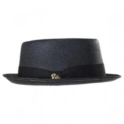 Novel Accessories 43 Panama Straw Pork Pie Hat