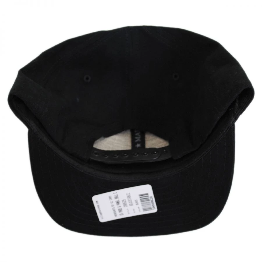 US Made 6-Panel Cotton Snapback Baseball Cap 5 US Made 6-Panel Cotton Snapback Baseball Cap - Image 3