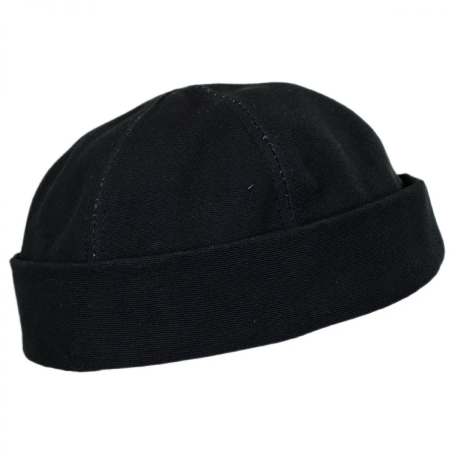Six Panel Canvas Skull Cap Beanie Hat 3 Six Panel Canvas Skull Cap Beanie Hat