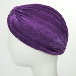 Velvet Poly Turban 7 Velvet Poly Turban -Novel Accessories 188404