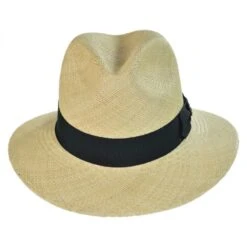 Scala Panama Straw Safari Fedora Hat -Novel Accessories 202113