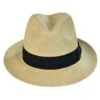 Scala Panama Straw Snap Brim Fedora Hat 2 Scala Panama Straw Snap Brim Fedora Hat -Novel Accessories 202128