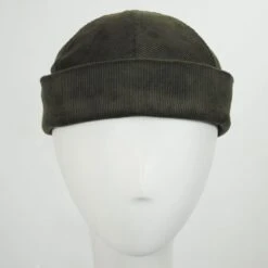 Six Panel Corduroy Skull Cap Beanie Hat -Novel Accessories 205698