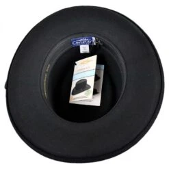 Leather Conch Band Wool Felt Gambler Hat 7 Leather Conch Band Wool Felt Gambler Hat -Novel Accessories 226877