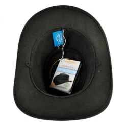 Oiled Leather Outback Hat -Novel Accessories 227069