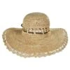 Amy Crochet Raffia Straw Sun Hat -Novel Accessories 227432