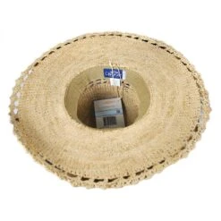 Amy Crochet Raffia Straw Sun Hat -Novel Accessories 227438
