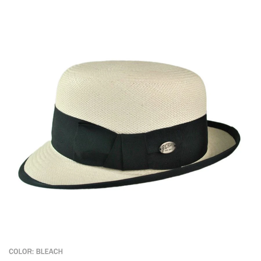 Bailey Chaplin Panama Straw Bowler Hat 5 Bailey Chaplin Panama Straw Bowler Hat - Image 3
