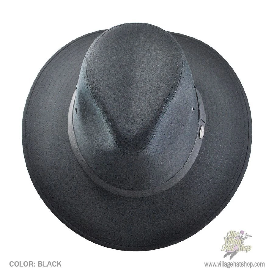 Bailey Dalton Cotton Blend Rain Safari Fedora Hat 3 Bailey Dalton Cotton Blend Rain Safari Fedora Hat