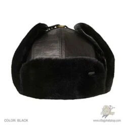 Bailey Vega Leather Trapper Hat