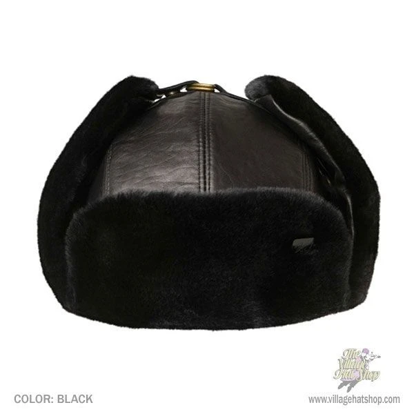 Bailey Vega Leather Trapper Hat 5 Bailey Vega Leather Trapper Hat - Image 3