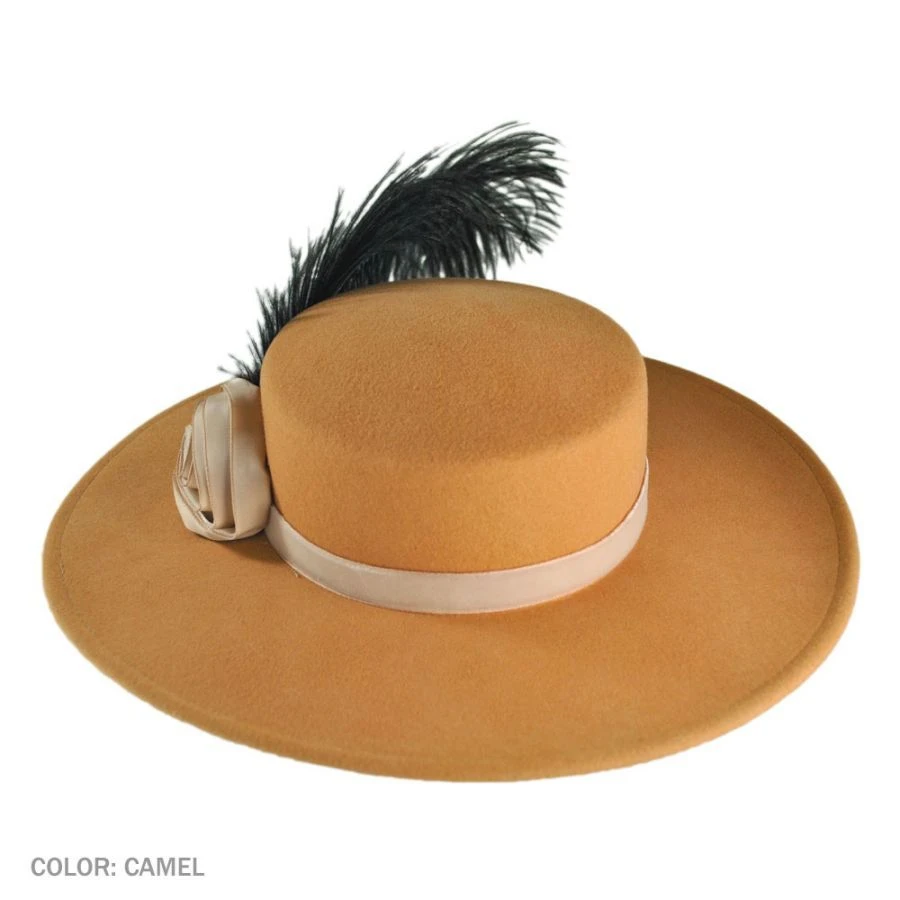 Heritage Collection 1890s Boater Hat 4 Heritage Collection 1890s Boater Hat - Image 2