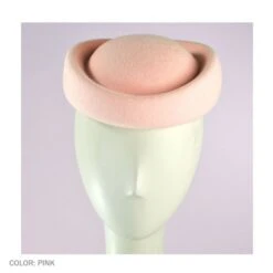 Heritage Collection 1940s Rosie Wool Felt Pillbox Hat