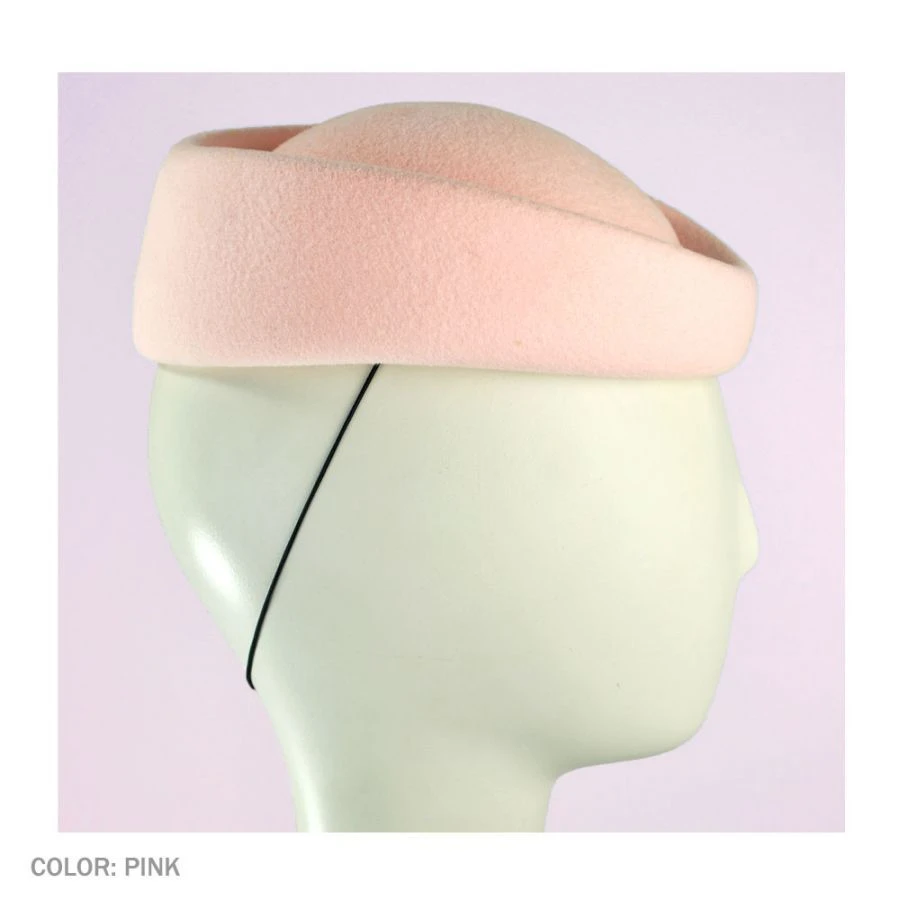 Heritage Collection 1940s Rosie Wool Felt Pillbox Hat 4 Heritage Collection 1940s Rosie Wool Felt Pillbox Hat - Image 2