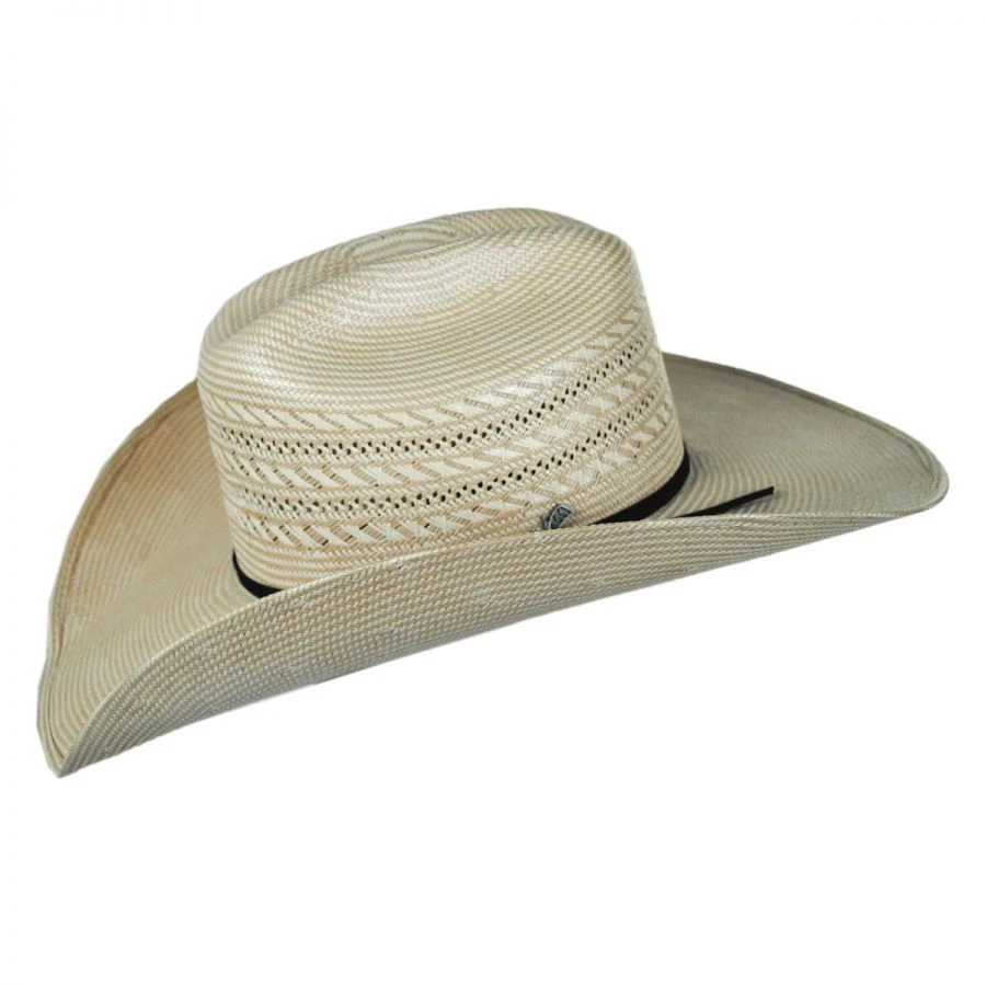 Bailey Vinton 20X Shantung Straw Western Hat 4 Bailey Vinton 20X Shantung Straw Western Hat - Image 2