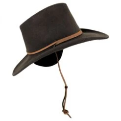 Bailey Joe Eder Crushable Wool LiteFelt Earflap Western Hat -Novel Accessories 245642