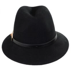 Darcy Wool Felt Fedora Hat