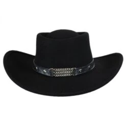 Little Joe Wool Felt Gambler Western Hat