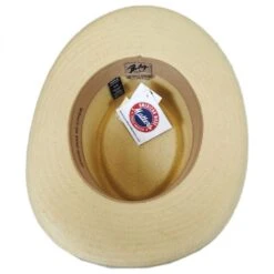 Bailey Rockett Raindura Straw Gambler Hat -Novel Accessories 247517
