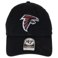 '47 BRAND Atlanta Falcons NFL Clean Up Strapback Baseball Cap Dad Hat