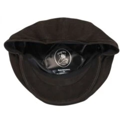 Matte Nappa Leather Ivy Cap 7 Matte Nappa Leather Ivy Cap -Novel Accessories 256592