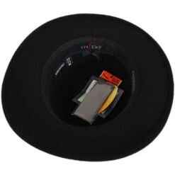 Hiker Wool Felt Safari Fedora Hat -Novel Accessories 262430