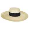 Stetson Sunny Mexican Palm Leaf Straw Boater Hat