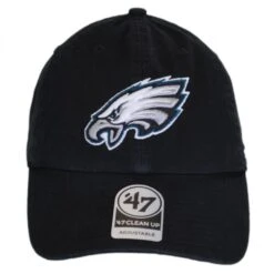 '47 BRAND Philadelphia Eagles NFL Clean Up Strapback Baseball Cap Dad Hat