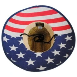 USA Flag Underbrim Lifeguard Hat 7 USA Flag Underbrim Lifeguard Hat -Novel Accessories 274006