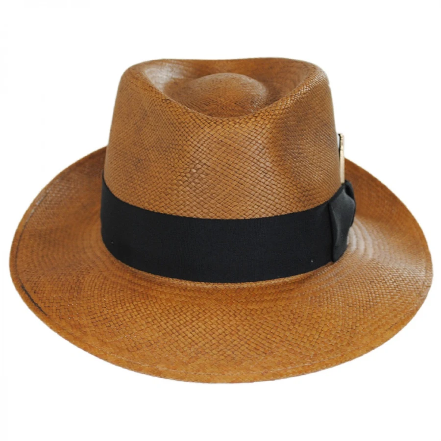 Bailey Tessier Panama Straw Fedora Hat 3 Bailey Tessier Panama Straw Fedora Hat