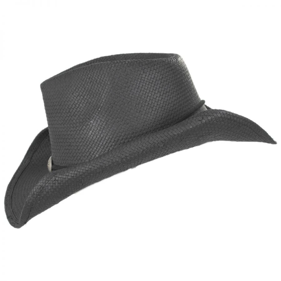 Scala Chincord Toyo Straw Western Hat 4 Scala Chincord Toyo Straw Western Hat - Image 2