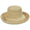 Scala Crocheted Raffia Straw Boater Hat - Petite 1 Scala Crocheted Raffia Straw Boater Hat - Petite -Novel Accessories 289714